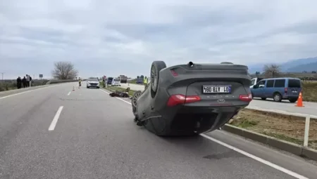 Hatay’da Trafik Kazası: 2 Yaralı